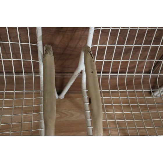 Image 1 of Set of 4 vintage Rio garden armchairs in iron and plastic for Emu