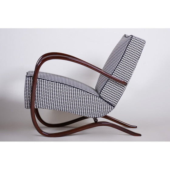 Image 1 of Vintage grey armchair by Halabala for Up Zavody, 1930s