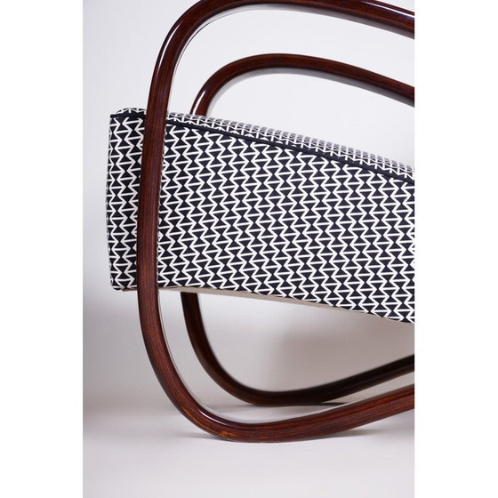 Image 1 of Vintage grey armchair by Halabala for Up Zavody, 1930s