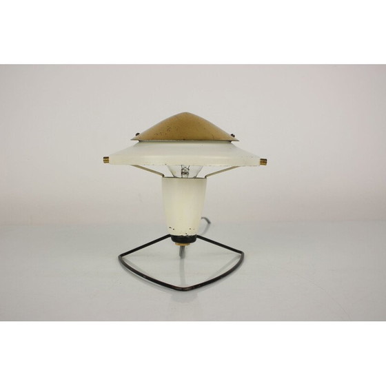 Image 1 of Vintage metal lamp by Zukov for Brno, Czechoslovakia 1970