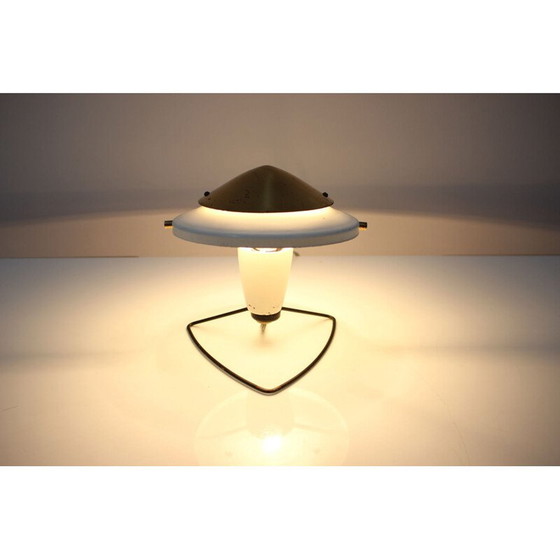 Image 1 of Vintage metal lamp by Zukov for Brno, Czechoslovakia 1970