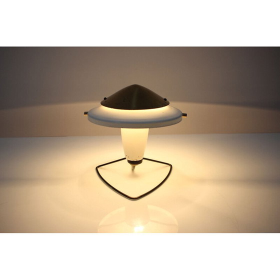 Image 1 of Vintage metal lamp by Zukov for Brno, Czechoslovakia 1970