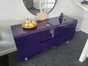 Sideboard High Gloss Purple