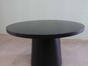 Urban Noir round dining table