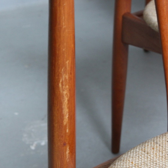 Image 1 of 4x Johannes Andersen chairs - Juliane - for Uldum Mobelfabrik