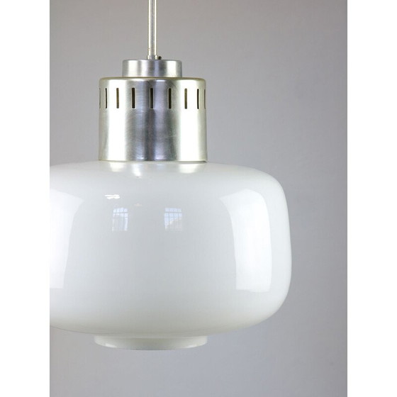 Image 1 of Vintage opaline pendant lamp