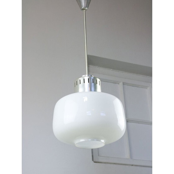 Image 1 of Vintage opaline pendant lamp
