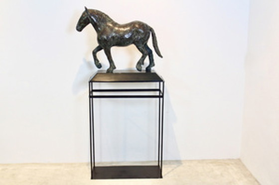 Image 1 of Cocky Duijvesteijn Bronze Horse Sculpture