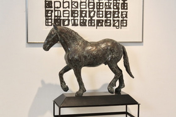 Image 1 of Cocky Duijvesteijn Bronze Horse Sculpture