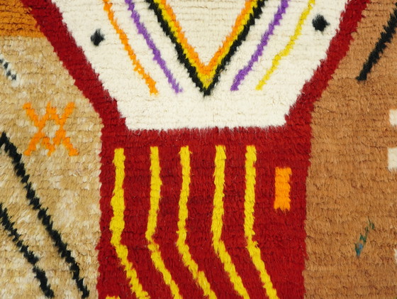 Image 1 of Tapis berbère - 266 Cm X 152 Cm - Laine colorée