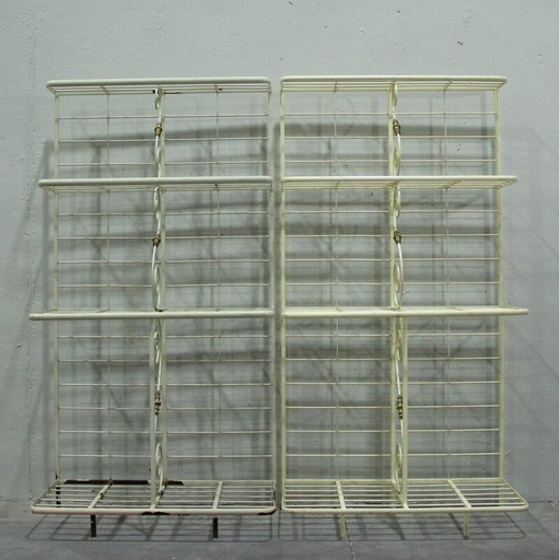 Pair of vintage French display cabinets