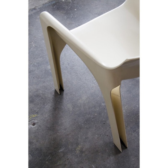 Image 1 of Set of 4 Dining Chairs "Gaudi Model" by Vico Magistretti for Artemide - 1970s