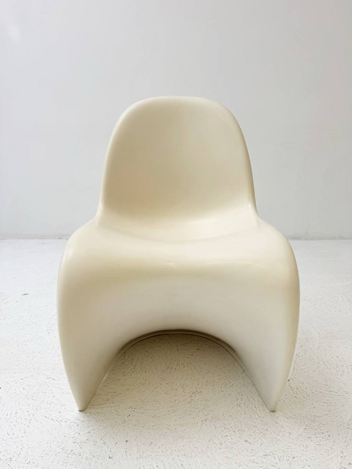 Panton Chair By Verner Panton For Herman Miller, Fehlbaum Production