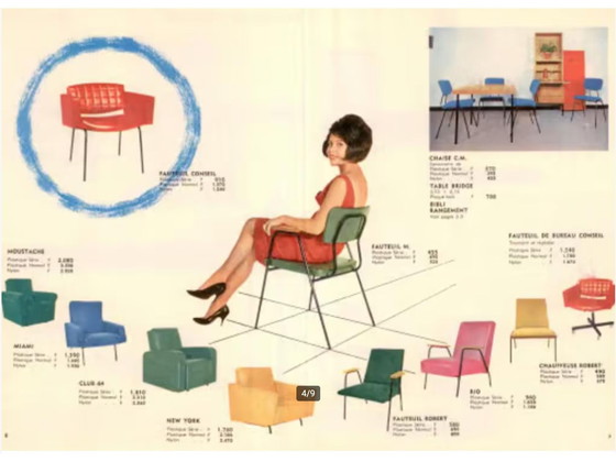 Image 1 of Robert Armchair Designed By Pierre Guariche