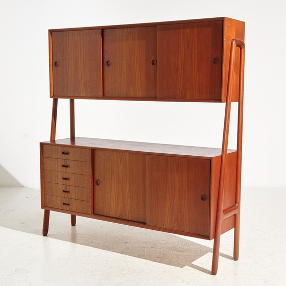 Image 1 of Danish vintage model 3 teak double sideboard by Gunni Omann for Oman Junn Møbelfabrik