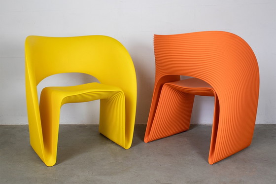 Image 1 of Ron Arad set of 4 Raviolo chairs for Magis