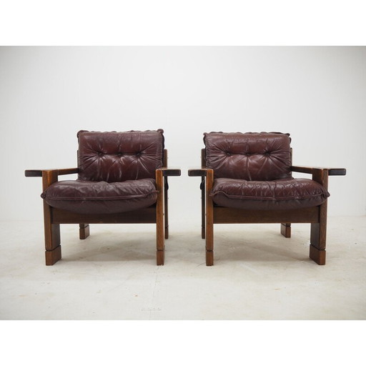 Pair of vintage armchairs