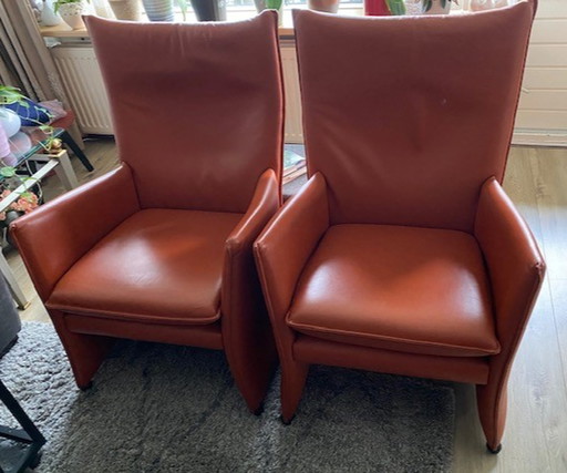 2x Leolux chairs