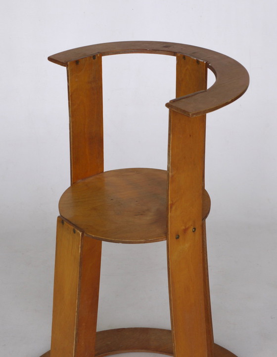 Image 1 of Plywood Childrens Chair by Gunnar Daan for Gunnar Daan, 1960s