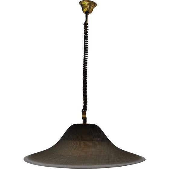 Image 1 of Lampada a sospensione in vetro vintage Peill Putzler anni '70