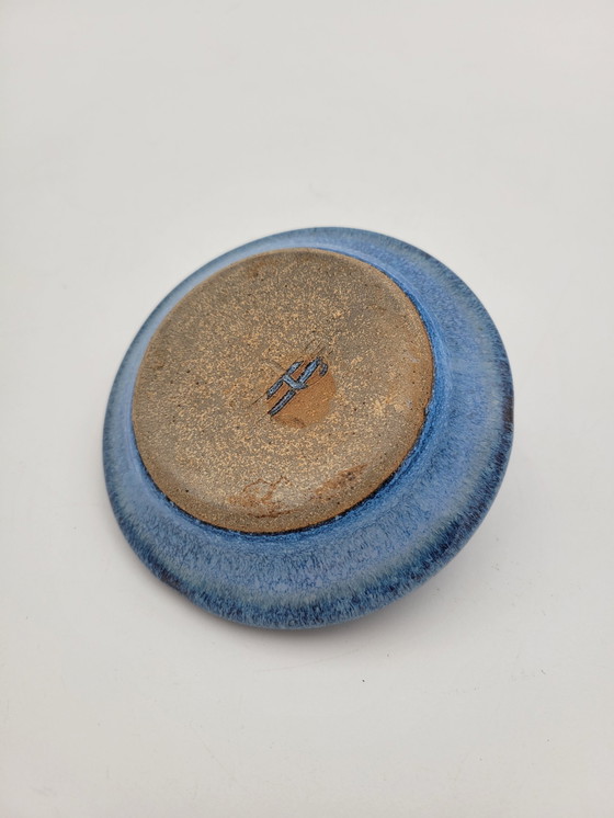 Image 1 of Blue ashtray