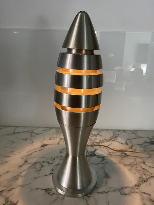 Space Age Rocket Lamp