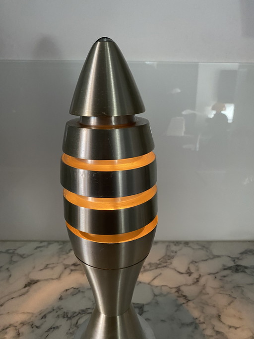 Space Age Rocket Lamp