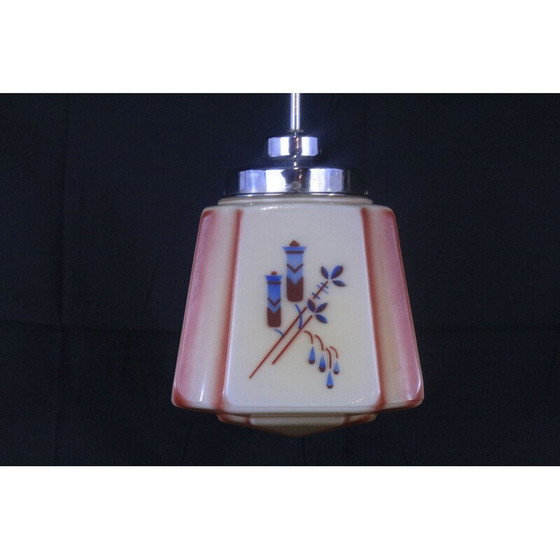 Image 1 of Lampada a sospensione Art Déco vintage, 1930