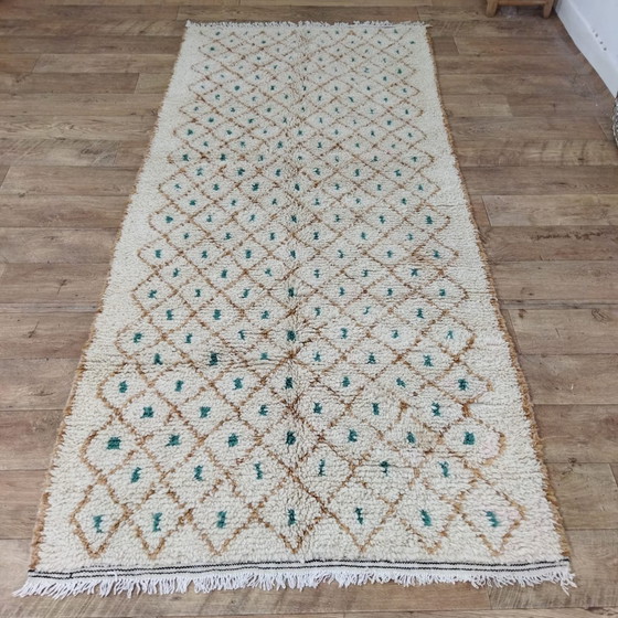 Image 1 of Authentic Handmade Multicolor Berber Carpet - Authentischer Handgefertigter Bunter Berberteppich