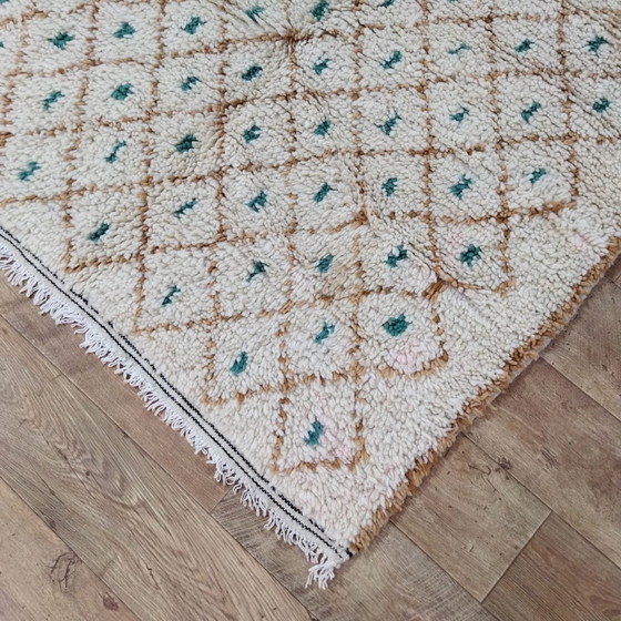Image 1 of Authentic Handmade Multicolor Berber Carpet - Authentischer Handgefertigter Bunter Berberteppich