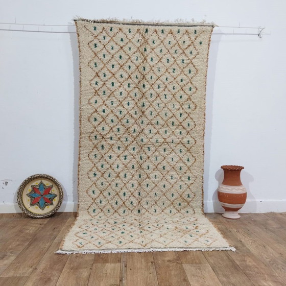 Image 1 of Authentic Handmade Multicolor Berber Carpet - Authentischer Handgefertigter Bunter Berberteppich