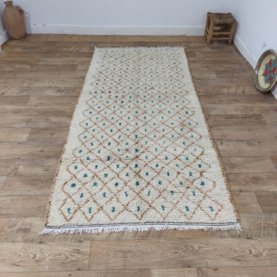 Image 1 of Authentic Handmade Multicolor Berber Carpet - Authentischer Handgefertigter Bunter Berberteppich