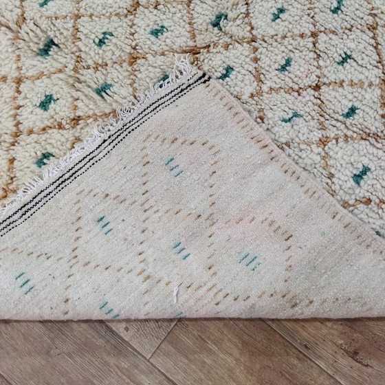 Image 1 of Authentic Handmade Multicolor Berber Carpet - Authentischer Handgefertigter Bunter Berberteppich