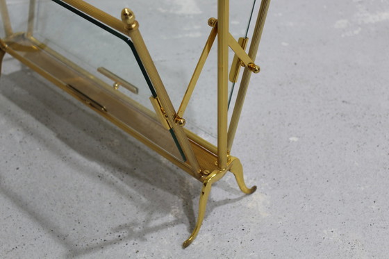 Image 1 of Portariviste vintage, ottone, vetro