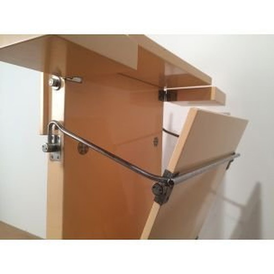 Image 1 of Vintage lacquered wood nightstand, 1970