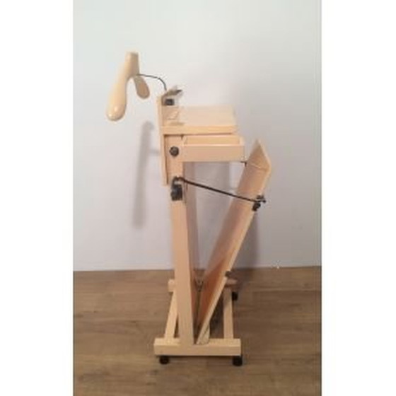 Image 1 of Vintage lacquered wood nightstand, 1970