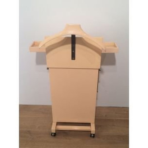 Image 1 of Vintage lacquered wood nightstand, 1970