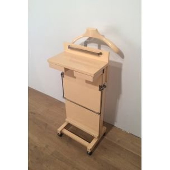 Image 1 of Vintage lacquered wood nightstand, 1970