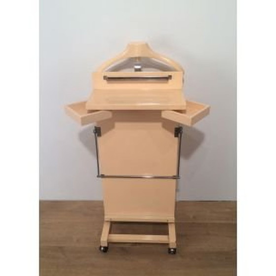 Image 1 of Vintage lacquered wood nightstand, 1970