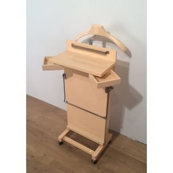 Image 1 of Vintage lacquered wood nightstand, 1970