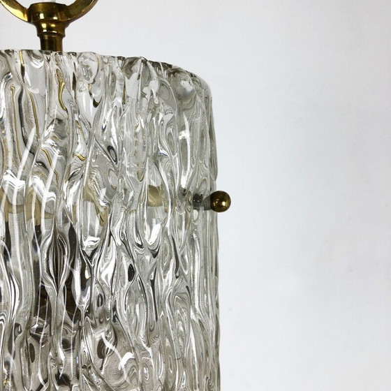Image 1 of Vintage Hollywood Regency pendant lamp by J. T. Kalmar Lights for Kalmar Franken Kg, Austria 1950