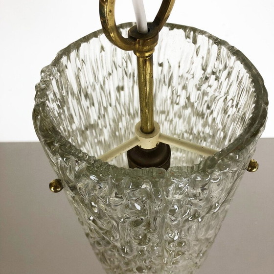 Image 1 of Vintage Hollywood Regency pendant lamp by J. T. Kalmar Lights for Kalmar Franken Kg, Austria 1950