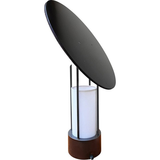 Image 1 of Lampada da scrivania vintage in bianco e nero, 1970