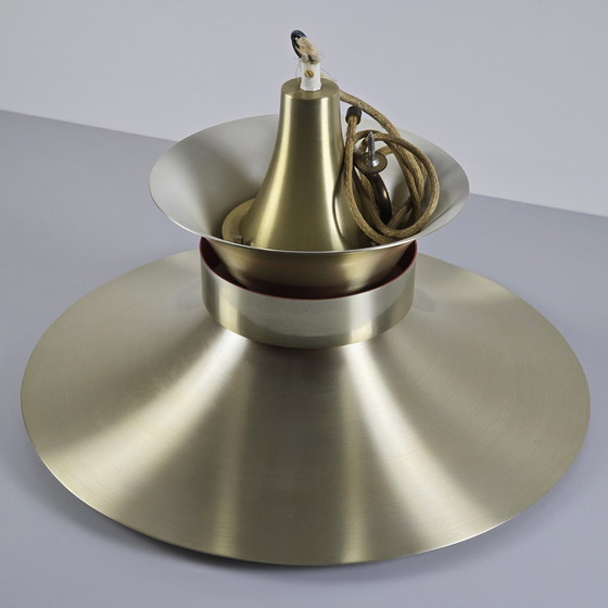 Image 1 of Vintage Lyskaer Belysning Pendant Lamp  - Designed By Bent Nordsted - Denmark, 1970S.