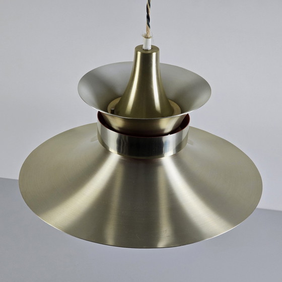 Image 1 of Vintage Lyskaer Belysning Pendant Lamp  - Designed By Bent Nordsted - Denmark, 1970S.