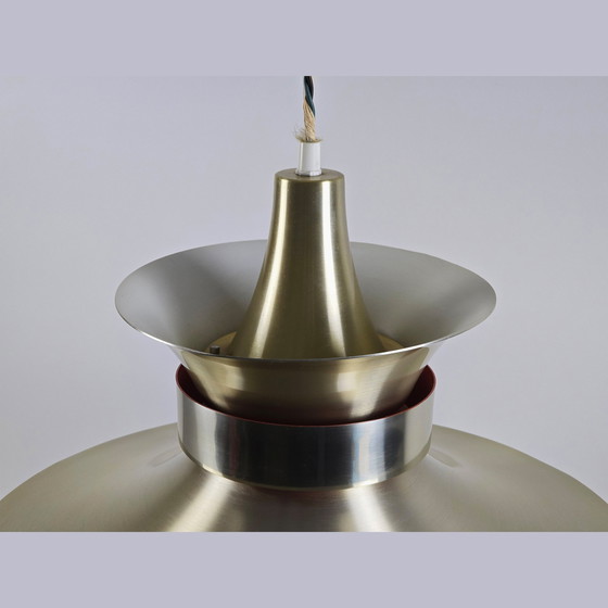 Image 1 of Vintage Lyskaer Belysning Pendant Lamp  - Designed By Bent Nordsted - Denmark, 1970S.