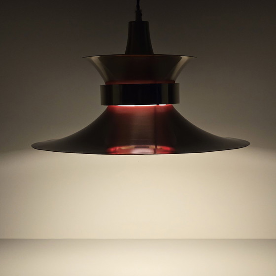 Image 1 of Vintage Lyskaer Belysning Pendant Lamp  - Designed By Bent Nordsted - Denmark, 1970S.