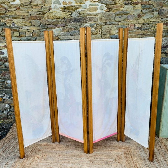 Image 1 of Vintage 4-sided screen