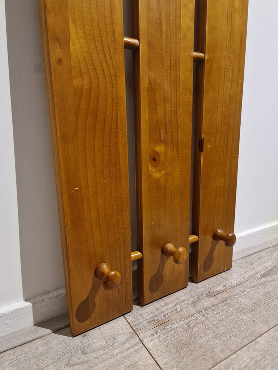 Image 1 of Vintage Pine Coat Rack