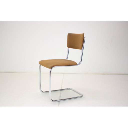 Vintage chrome tube chair by Kovonax, Czechoslovakia 1970
